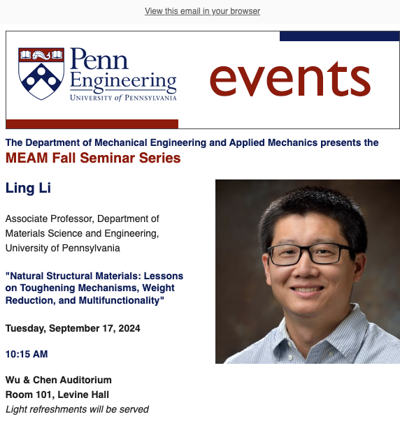 MSE Professor Ling Li